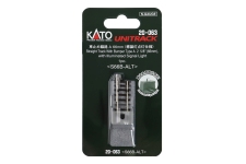 KATO-Lemke K20-063 - N - Prellbock mit Gleis und Beleuchtung, 66 mm - Typ A